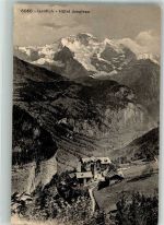 3822 Isenfluh Foto AK Hotel Jungfrau