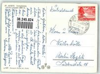 7500 St. Moritz 1953 Winter Bergbahn Corviglibahn