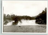 8200 Schaffhausen Sciaffusa Foto AK Rheinfall