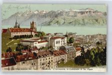 1000 Lausanne Losanna - Panorama Universität AKU2