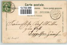 8235 Lohn SH 1901 BOAKC Gasthaus Sternen Lithographie