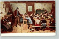 Bern Berne Die alte Landschule von Albert Anker Ort lt. Verlag Pro Juventute Schweiz