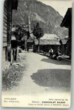 Evolène Val d`Herens Serie Alpestre Nr. 124 Klaus Schokolade 1906