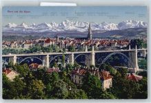 3000 Bern Berne - Brücke, Alpen