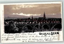 3000 Bern Berne 1906 Gebrauchsspuren Mondschein