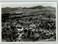 8737 Gommiswald - mit Kloster Berg Sion Flugaufnahme