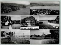 8272 Ermatingen 1957 - Fachwerkhaus Fischer am Untersee