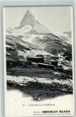 Zermatt Matterhorn Riffelberg Klaus Schokolade