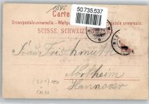 6410 Rigi Kulm Lithographie Hotel Schreiber , Vorläufer