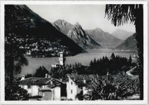 6900 Lugano - Lago di Lugano, Sfondo di Porlezza