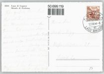 6900 Lugano - Lago di Lugano, Sfondo di Porlezza