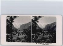 3800 Interlaken - Stereofoto format ca. 18 x 9 cm