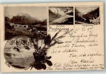 7504 Pontresina 1897 - Glacier Roseg Glacier Monteratsch Piz Palü Vorläufer