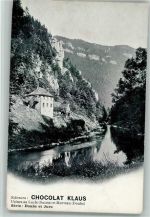 Serie Doubs et Jura - AK Klaus Schokolade 1900