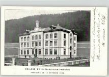 2054 Chézard-Saint-Martin 1902 - College de Chezard