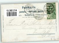 Zürich sign. Steinmann, C. Künstlerpostkarte Nr. 2115 Alpenquai Steinmann 1900 Lithographie