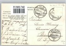 3600 Thun 1907 Lithographie Kaserne