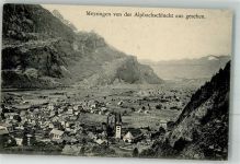 3860 Meiringen 1905 Foto AK