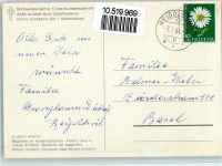 Spenden AK Schweizerische Tubekulosespende - Gemälde von Albert Anker - Mädchen mit Kinderstuhl Tuberkulose 1964 Künstlerkarte