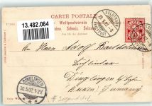 4500 Solothurn Soleure 1902 - Einsiedelei Jugendstil Passepartout