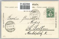 9038 Rehetobel 1904 - Kirche