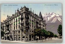 6000 Luzern Lucerne 1914 - Schiller Hotel Pilatus