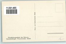 Haushaltungsschule Innenansicht, Treppenhaus Motiv Schweiz 1927