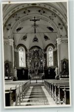 3954 Leukerbad Loèche-les-Bains - Kirche Inneres