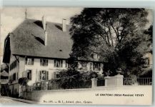 1800 Vevey Gebrauchsspuren Le Chateau Hotel-Pension
