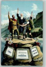 Eidgenossen 1291 Grenzbesetzung 1914/15 PVK Z 2880