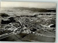 8355 Aadorf 1971 Foto AK Fliegeraufnahme