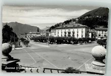 6600 Locarno 1955 Foto AK Hotel Regina