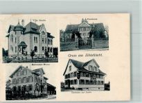 8588 Zihlschlacht 1913 Foto AK Gasthaus Blume Gasthaus zur Linde villa Akazia Friedhelm