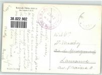 Rotondohütte Winter Hüttenstempel