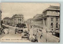 1200 Genève Genf - Rue du Mont Blanc tram la Poste