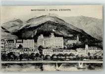 1820 Montreux - Hotel d´Europe Segler