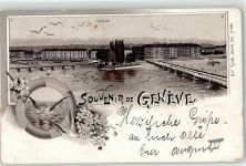 1200 Genève Genf - 1897 Les Mouettes Brücke