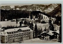 W8051 Kreuth , Oberbay Sanatorium Dr. May Foto 1931 AK Tuberkulose