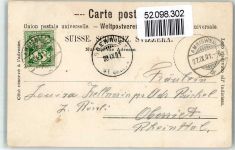 8500 Frauenfeld 1901 Lithographie