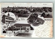 3208 Gurbrü 1902 BOAKC Gasthaus Rössli Schule Lithographie