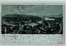 Zürich 1898 Schlumpf Lithographie