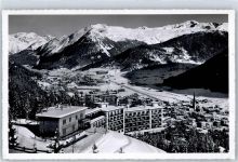7270 Davos Platz - Thurg.-Schaffhauser Heilstätte mit Blick auf Seehorn