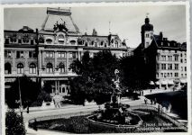 9000 St. Gallen S. Gallo - Börsenplatz mit Brodenbrunnen AKU2