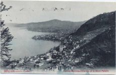 um 1910 - Territet-Montreux-Clarens et le Mont Pelerin. Nr. 8870,Photoglob AKU1