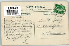 1700 Fribourg Freiburg 1909 Foto AK Pension Villa St.Jean