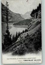 Lac d`Oeschinen AK Klaus Schokolade 1907