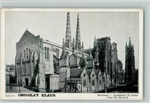 Bordeaux Cathedrale St. Andre , kl. Eckknick Klaus Schokolade