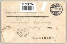 4115 Mariastein 1902 Lithographie Gruß aus Mariastein Prägedruck