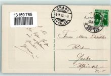 9000 Bruggen 1912 Prägedruck Passepartout Sitterviadukt AK