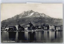 6000 Luzern Lucerne - Gesamtansicht, See, Pilatus AKU2